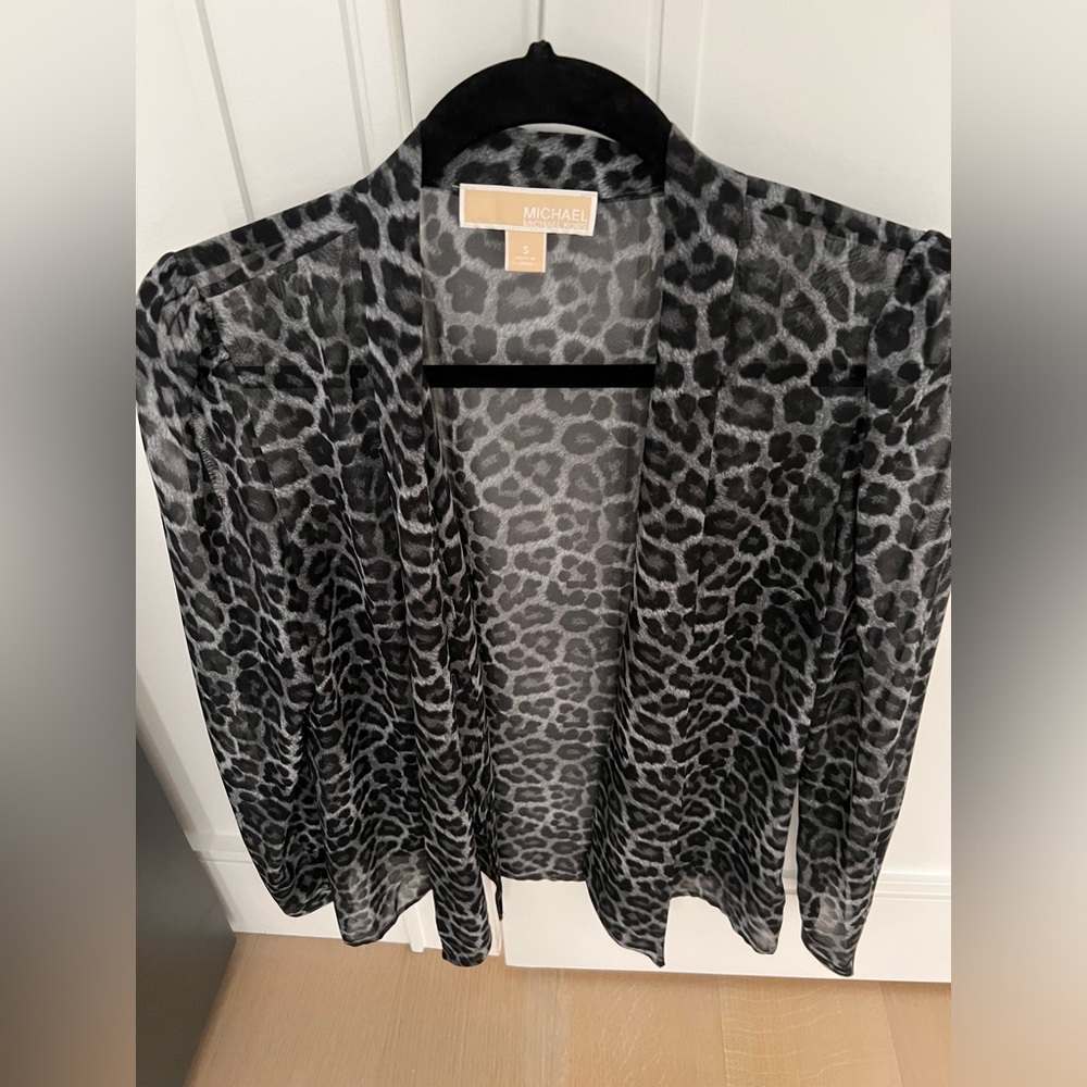 Leopard blouse